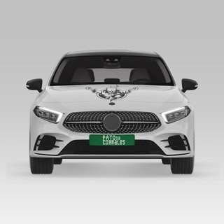 Pegatinas Thunderdome a color para coche/iman/ropa