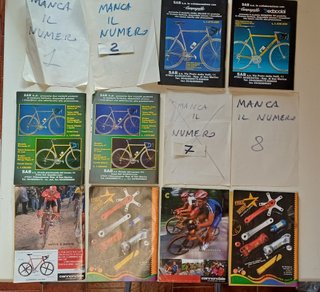 Bici Sport 1997 - 8 numeri rivista di ciclismo