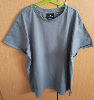 Camiseta gris manga corta XL