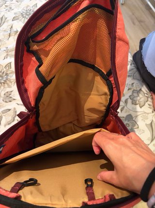 Mochila Quechua Roja-naranja