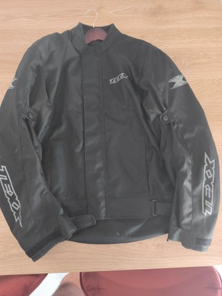 Chaqueta de moto TEXX negra