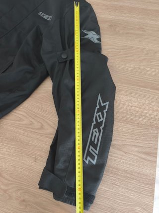 Chaqueta de moto TEXX negra