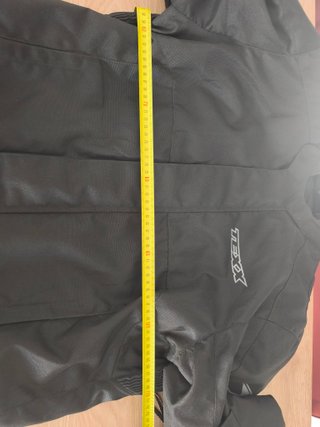 Chaqueta de moto TEXX negra