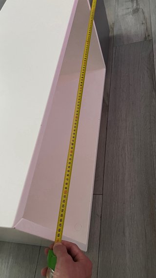 Mesa de centro modular 2 piezas gris y blanco