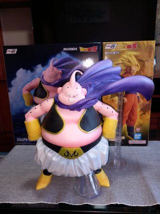 Majin Buu y SSJ3 Goku Ichibansho DBZ