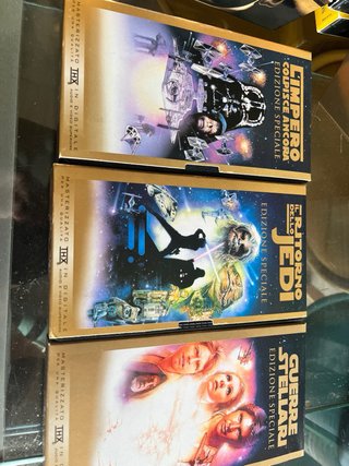 VHS Trilogia Guerre Stellari Edizione Speciale
