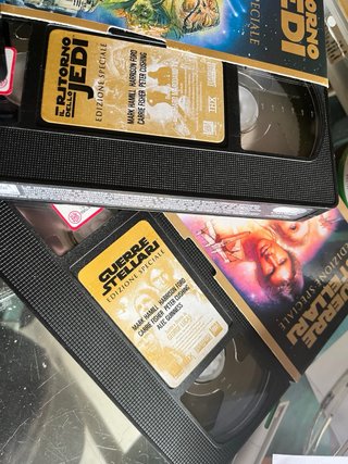 VHS Trilogia Guerre Stellari Edizione Speciale