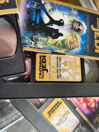 VHS Trilogia Guerre Stellari Edizione Speciale