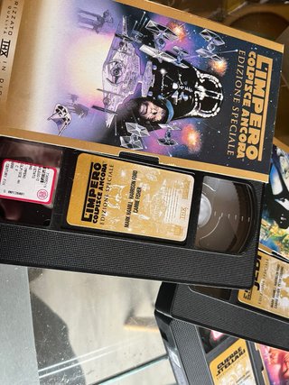 VHS Trilogia Guerre Stellari Edizione Speciale