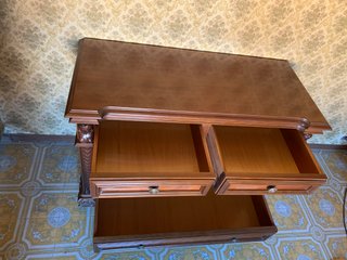Mobile con cassetti (3+2) in legno color noce