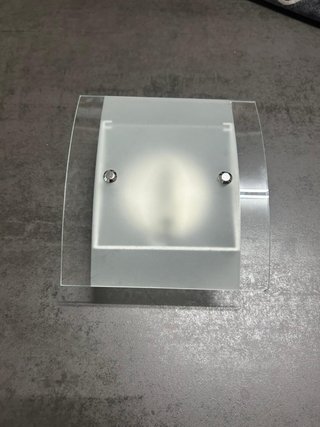 Lámpara de techo moderna cristal y metal