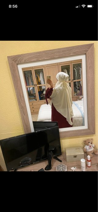 Khimar blanco