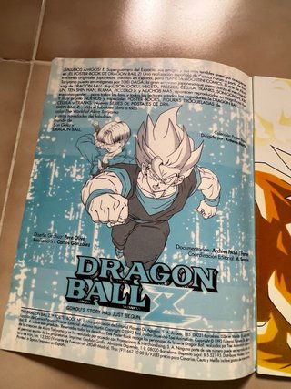 Poster book dragon ball n1 Copyright 1993 Bird Stu