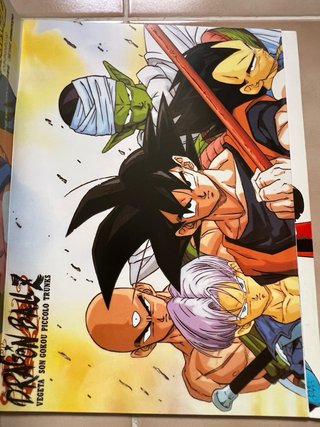 Poster book dragon ball n1 Copyright 1993 Bird Stu