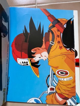 Poster book dragon ball n1 Copyright 1993 Bird Stu