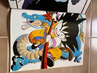 Poster book dragon ball n1 Copyright 1993 Bird Stu