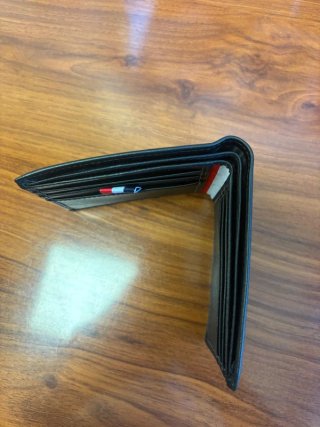 Cartera Peaceful Hooligan Piel Negra Nueva