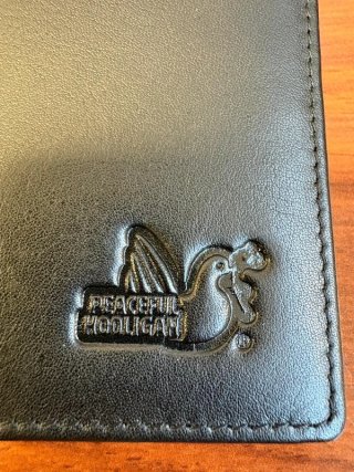Cartera Peaceful Hooligan Piel Negra Nueva