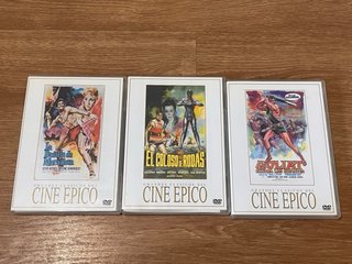 Lote de películas en buen estado (estan sin usar).