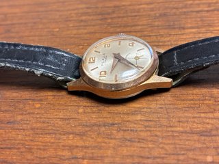 Orologio Plaza donna carica manuale oro