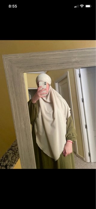Khimar beige