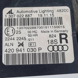FARO DERECHO AUDI AUDI R8 SPYDER 2010-2012