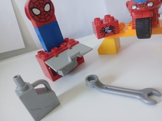 Lego Duplo 10607 Spider-Man Officina Moto