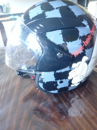 Casco moto infantil Hee-hee-hee