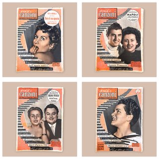 Lotto 17 Riviste Sorrisi e Canzoni – Vintage 1953