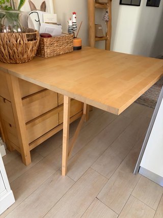 Mesa Ikea Robusta Madera Maciza
