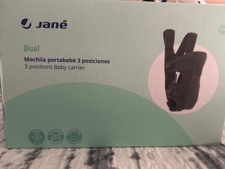 Mochila Portabebé Jané Dual 3 Posiciones