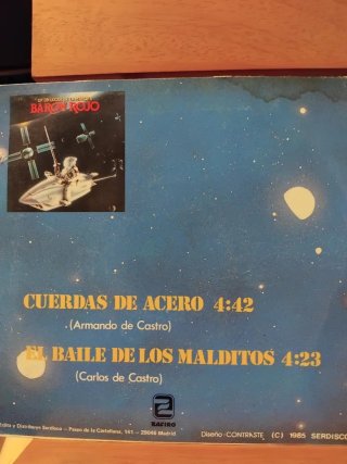 Vinilos 7" Baron Rojo / Obus