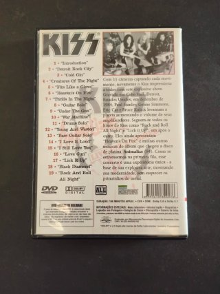 DVD KISS Animalize Live Uncensored