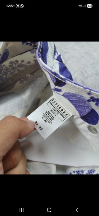 Just Cavalli Jeans Floreale Taglia XS