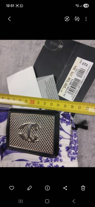 Just Cavalli Jeans Floreale Taglia XS