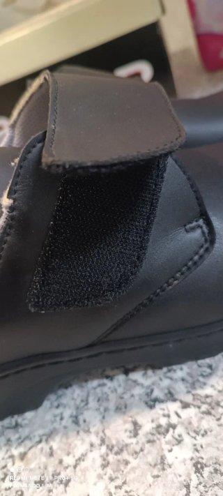 Zapatos Dian Hombre Talla 42 Velcro Negros