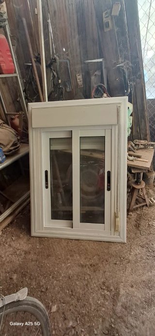 Ventana corredera aluminio doble cristal