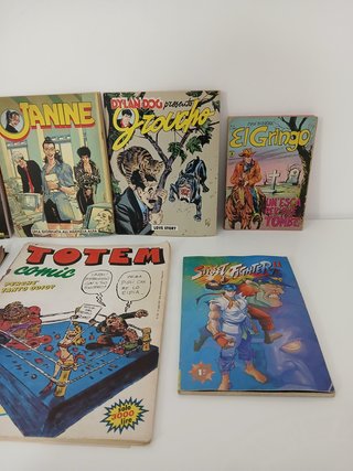 Lotto Fumetti Rari Totem Comic Mangazine Street Fi
