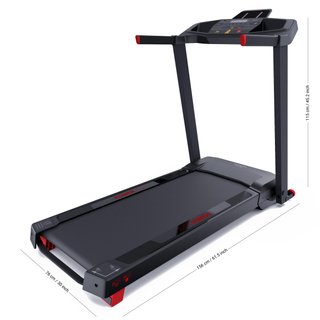 Cinta de correr plegable eléctrica Domyos RUN 100