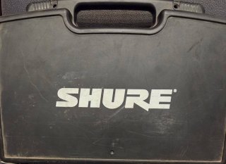 Micrófono Shure Inalámbrico Negro y Azul
