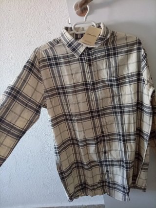 Camisa cuadros infantil 14 años