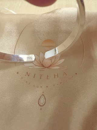 Pulsera baño de Plata 999 Rígida