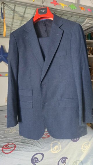 Traje Álvaro Moreno Talla 44 Azul Marino