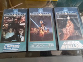 Trilogia Star Wars VHS (Italiano/Inglese)