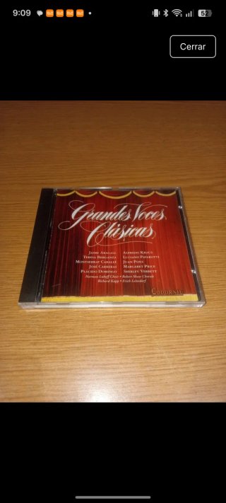 CD Grandes Voces Clásicas