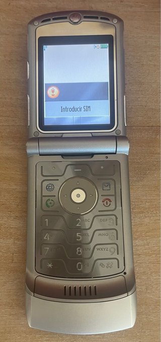 Motorola RAZR V3 Gris/Plata