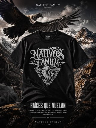 Camisetas Nativos Family