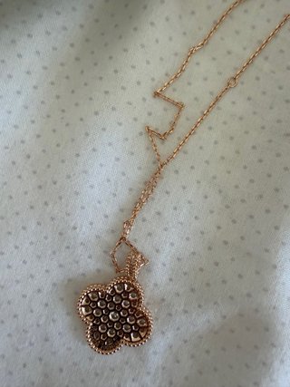 Collana Van Cl oro rosa