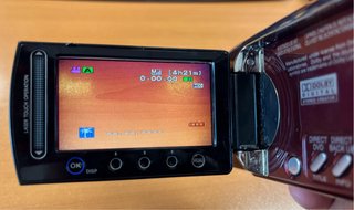 Videocámara JVC Everio 30 GB Roja