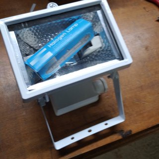 2 Proyectores Halógenos CD7 Blancos 150W